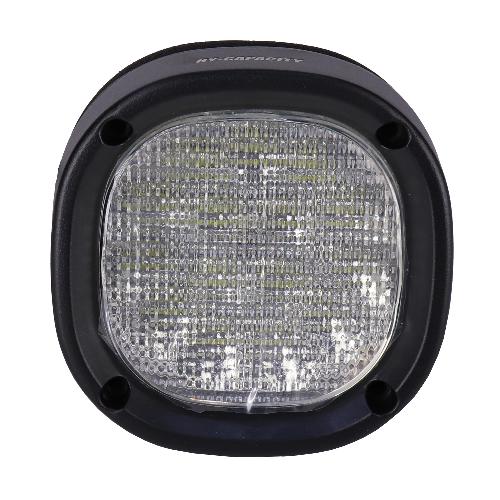 Square Flush Mount LED Flood Beam Light for John Deere Skid Steers, 3600 Lumens