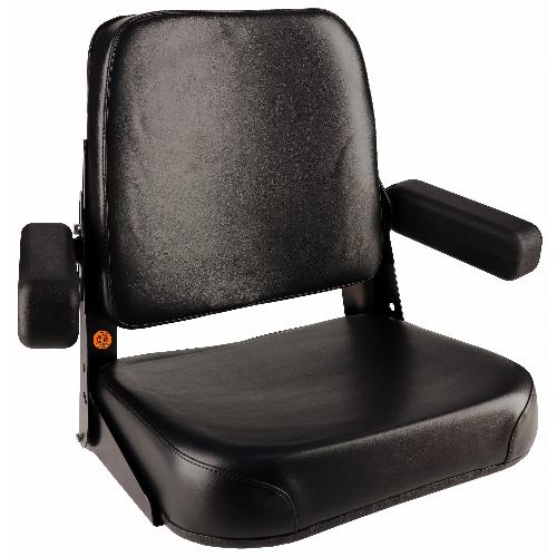 Low Back Seat, Black Vinyl