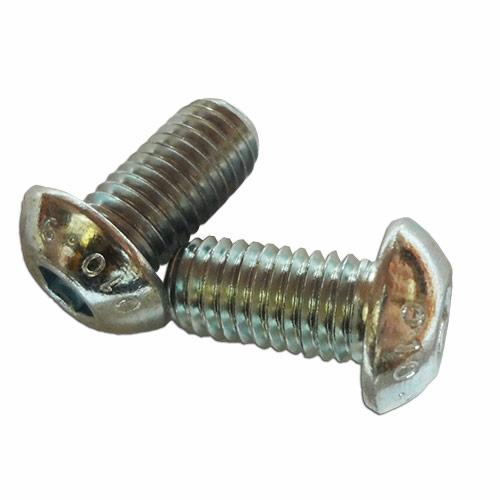 Button Socket Head Bolt, M10 x 20mm 1.5 Pitch, Package of 2
