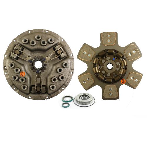 14″ Single Stage Clutch Kit, w/ Bearings & Seals, Medium Spring Pressure – New