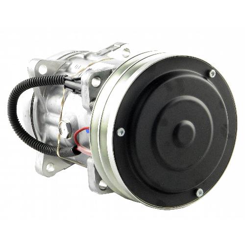 Genuine Sanden SD7H15SHD Compressor, w/ 2 Groove Clutch – New