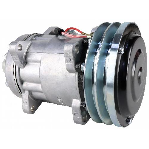Sanden SD7H15SHD Compressor, w/ 2 Groove Clutch – New