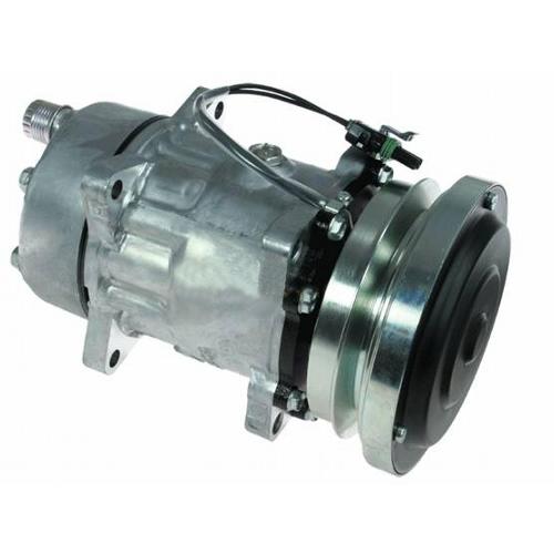 Genuine Sanden SD7H15SHD Compressor, w/ 1 Groove Clutch – New