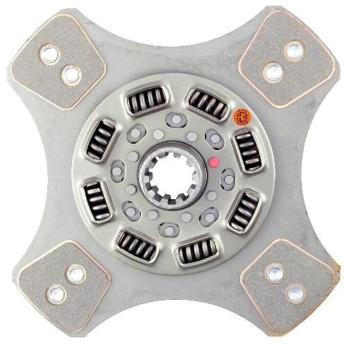 134889_1_xl.jpg 14" Transmission Disc, 4 Pad, w/ 1-3/4" 10 Spline Hub - Reman
