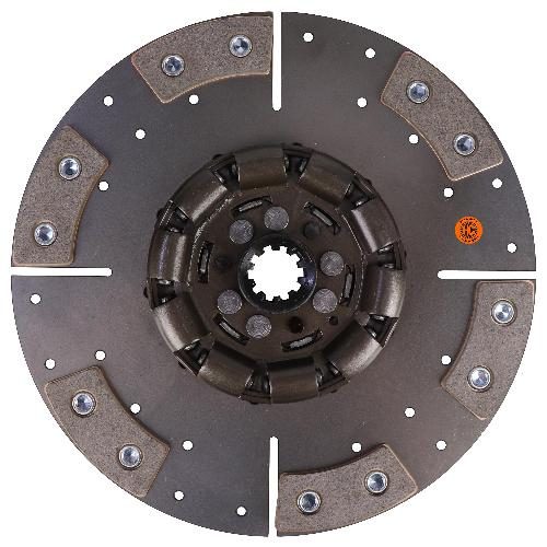 11" Transmission Disc, 6 Pad, w/ 1-1/8" 10 Spline Hub - New