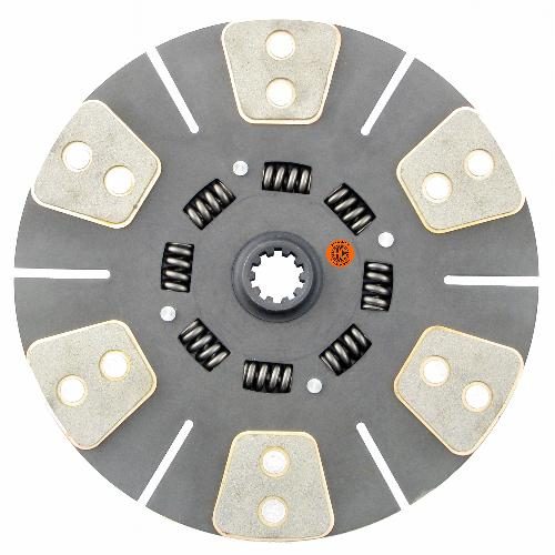 11" Transmission Disc, 6 Pad, w/ 1-1/8" 10 Spline Hub - New