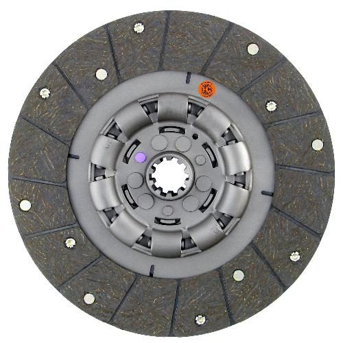 10-1/2" Transmission Disc, Woven, w/ 1-1/4" 10 Spline Hub - Reman