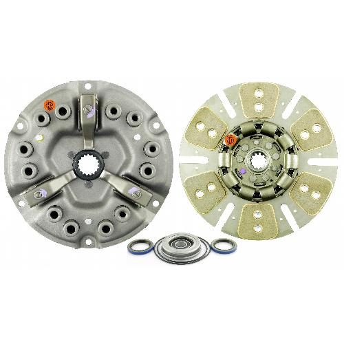 12" Single Stage Clutch Kit, w/ 6 Pad Disc, Bearings &amp; Seals - Reman