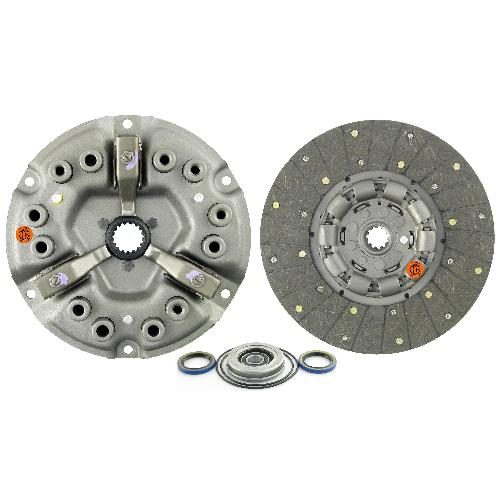 12" Single Stage Clutch Kit, w/ Woven Disc, Bearings &amp; Seals - Reman