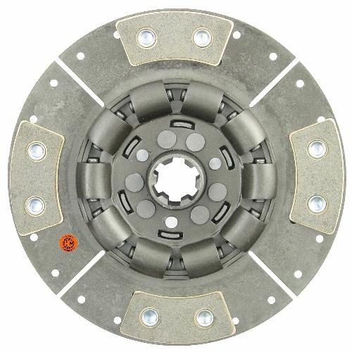 9" Transmission Disc, 4 Pad, w/ 1-1/4" 6 Spline Hub - New