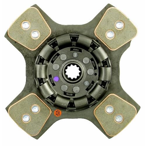 12" Transmission Disc, 4 Pad, w/ 1-3/16" 11 Spline Hub - New