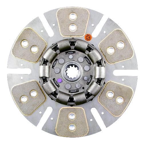 384395-hd6_1_xl.jpg 12" Transmission Disc, 6 Pad, w/ 1-3/16" 11 Spline Hub - New