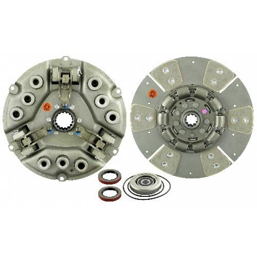 11" Single Stage Clutch Kit, w/ 6 Pad Disc, Bearings &amp; Seals - New