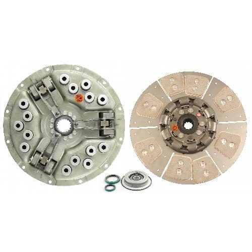 14" Single Stage Clutch Kit, w/ 8 Large Pad Disc, Bearings &amp; Seals - New