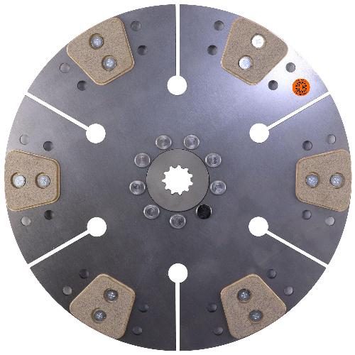 14" Transmission Disc, 6 Pad, w/ 1-3/16" 11 Spline Hub - New