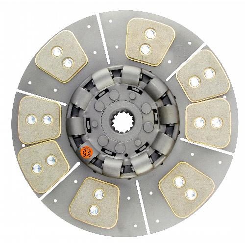 14" Transmission Disc, 8 Pad, w/ 1-3/8" 13 Spline Hub - New