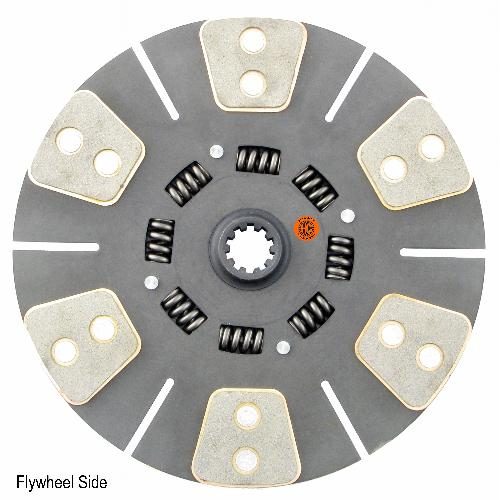 11" Transmission Disc, 6 Pad, w/ 1-1/8" 10 Spline Hub - New