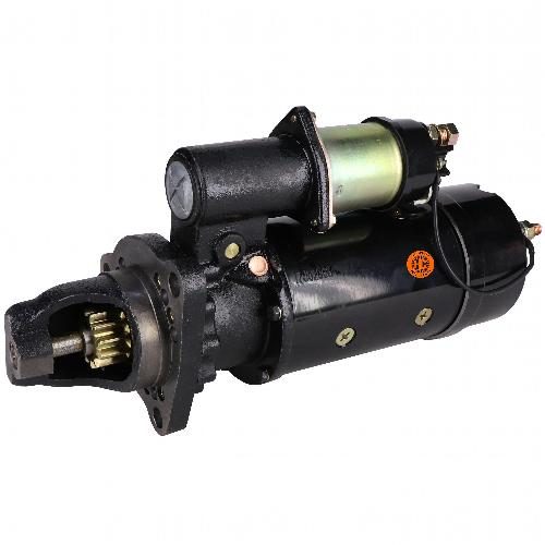 Starter - New, 12V, DD, CW, Aftermarket Delco Remy