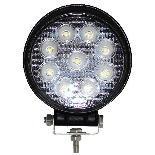 Round LED Flood Beam Light, 1890 Lumens