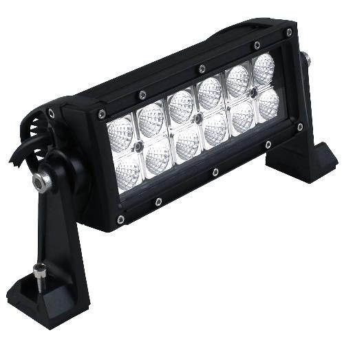 8" Flood Beam LED Light Bar, 2640 Lumens