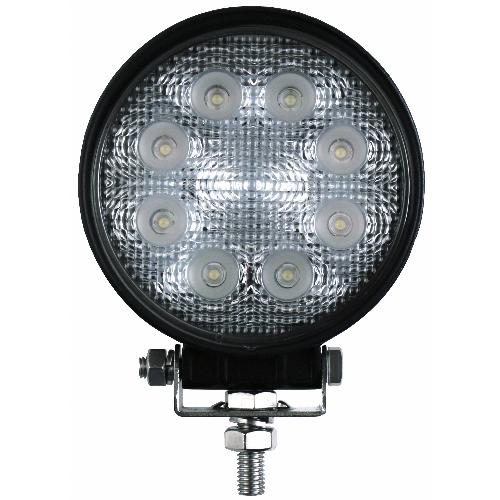 Round LED Flood Beam Light, 1680 Lumens