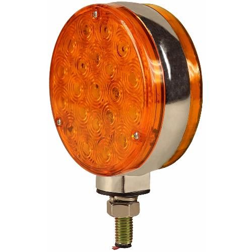 Amber Double Sided Fender &amp; Cab Warning Light, 1000 Lumens
