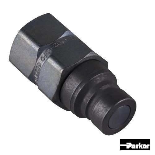 Parker Flat Face Hydraulic Breakaway Coupler, Male, Genuine OEM Style