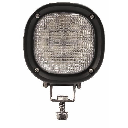 Square Bottom Mount Flood Beam LED Light, 3600 Lumens