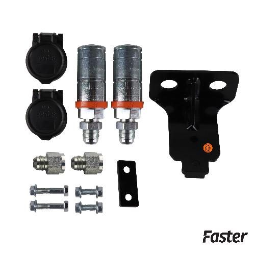 Faster Hydraulic Breakaway Coupler Kit, Female
