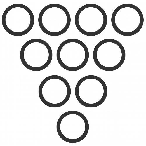 8811100610_1_xl.jpg Quick Coupler O-Ring, #8, (Pkg. of 10)