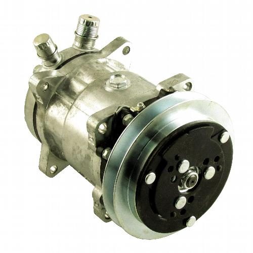 Genuine Sanden SD5H14 Compressor, w/ 1 Groove Clutch - New