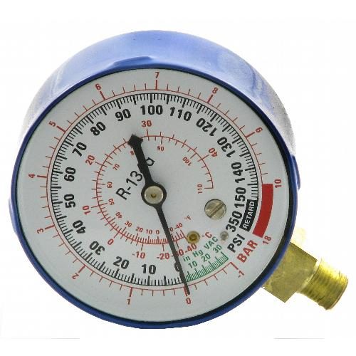 881985350_1_xl.jpg Low Side Replacement Gauge, R134A, Blue