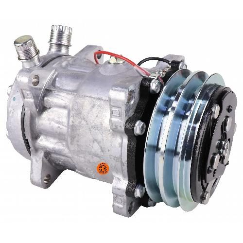 Genuine Sanden SD7H15HD Compressor, w/ 2 Groove Clutch - New