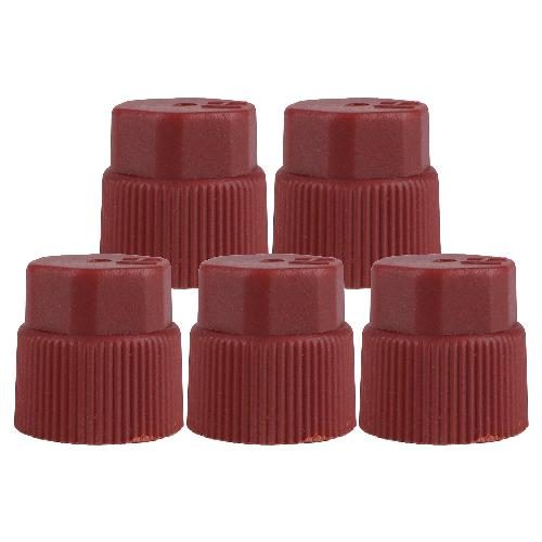 R134A Discharge Service Cap, High Side, Pkg. of 5