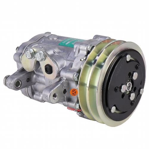 Genuine Sanden SD7B10 Compressor, w/ 2 Groove Clutch - New