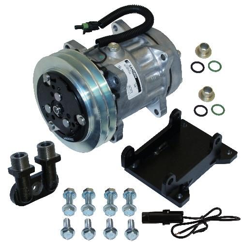 Compressor Conversion Kit, York to Sanden, Direct Mount