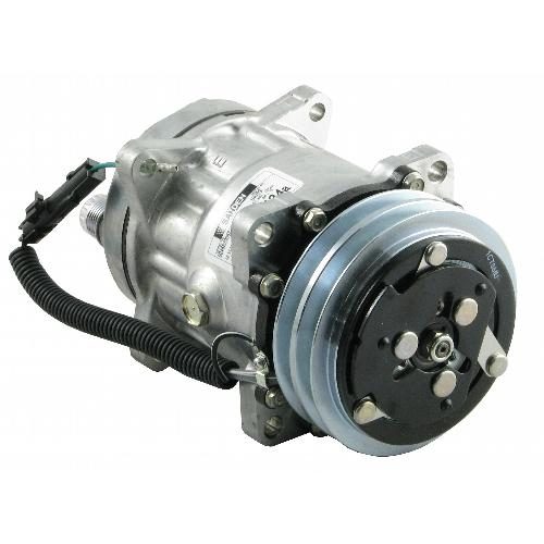 Genuine Sanden SD7H15 Compressor, w/ 2 Groove Clutch - New