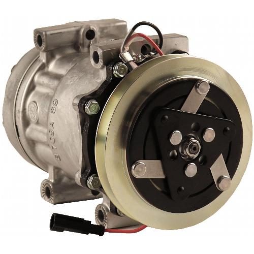 Genuine Sanden SD7H15 Compressor, w/ 1 Groove Clutch - New