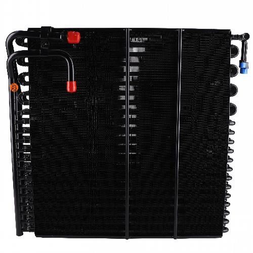 Condenser, Tube &amp; Fin, Dual Circuit, w/ Oil Cooler