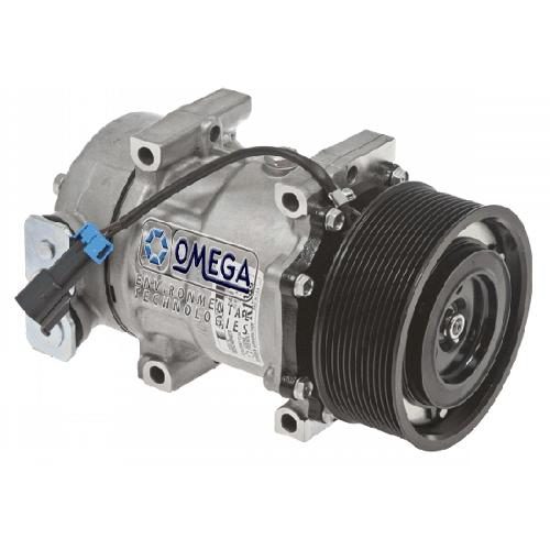Genuine Sanden SD7H15SHD Compressor, w/ 12 Groove Clutch - New