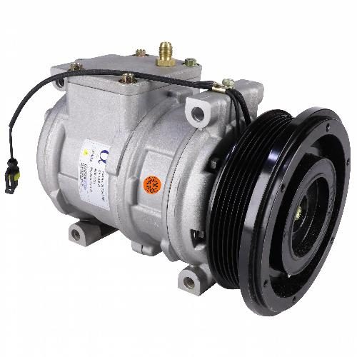 Nippondenso 10PA17C Compressor, w/ 6 Groove Clutch - New