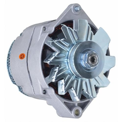Alternator - New, 12V, 105A, 10SI, Aftermarket Delco Remy