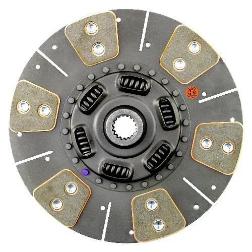 11" Transmission Disc, 6 Pad, w/ 1-1/8" 17 Spline Hub - New