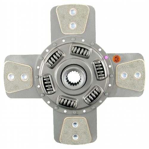 11" Transmission Disc, 4 Pad, w/ 1-1/8" 17 Spline Hub - New