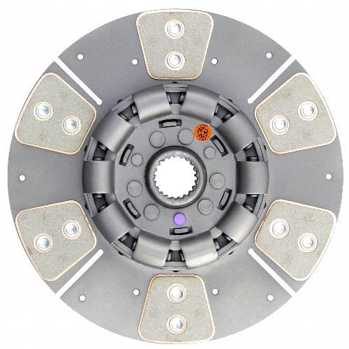 11" Transmission Disc, 6 Pad, w/ 1-3/8" 21 Spline Hub - New