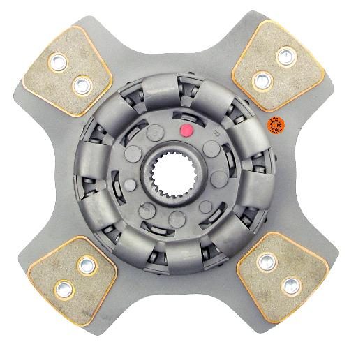 11" Transmission Disc, 4 Pad, w/ 1-3/8" 21 Spline Hub - New