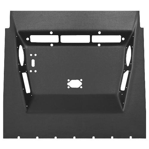 EZ Headliner, Black Basketweave Vinyl w/ Preformed Plastic, IH 86 &amp; 88 Series