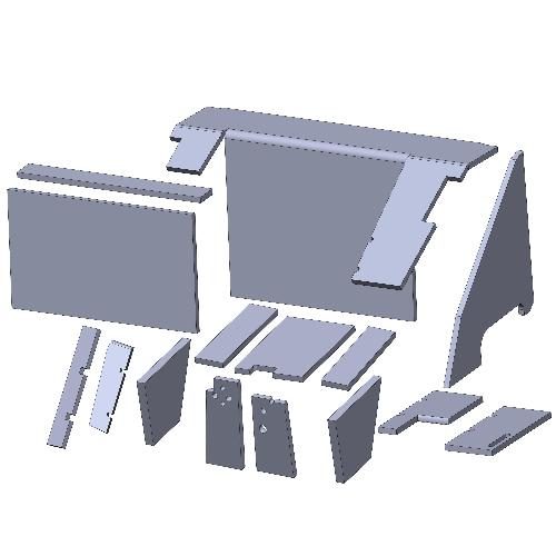Cab Kit, Western Design Vinyl