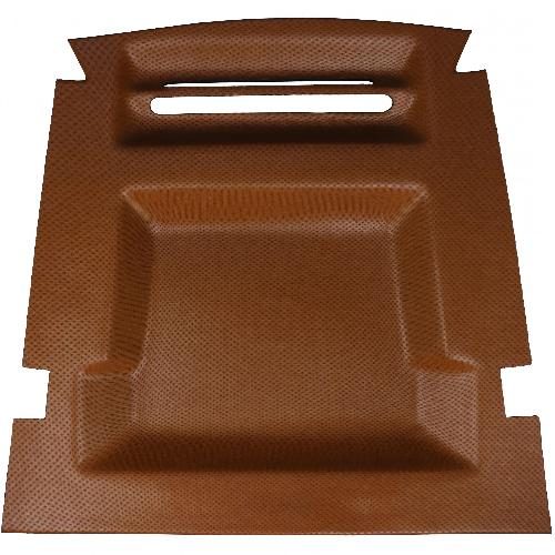 Main Headliner, Saddle Tan Vinyl w/ Formed Plastic