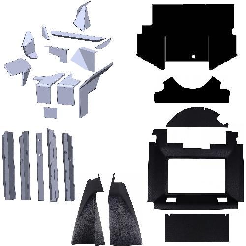 cr40e-kit1_1_xl.jpg Complete Cab Interior Kit, John Deere 40 Series, Early S/N